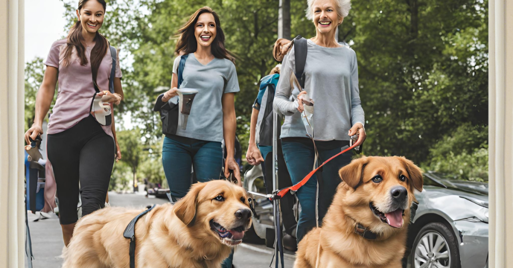 mit hund gassi gehen job