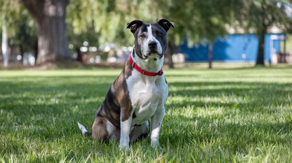 American Staffordshire Terrier.